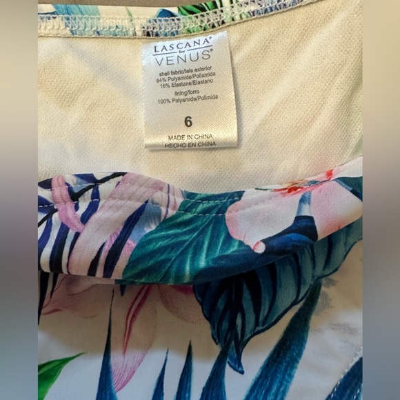 Venus bikini Morning Tropics underwire w/removable pads moderate bottom nwt C6 - Picture 9 of 13